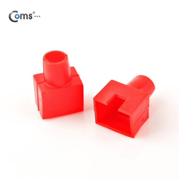 Coms 부트(사각) 빨강, 1봉 - 100ea