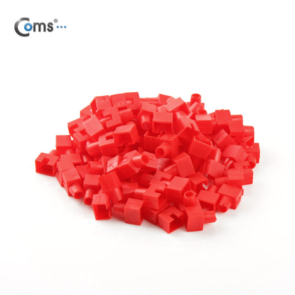 Coms 부트(사각) 빨강, 1봉 - 100ea