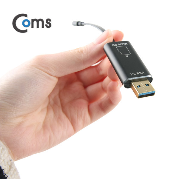 Coms IOS 8핀 (8Pin) USB/OTG 카드리더기 15cm - 8Pin(iOS)/USB & Micro SD