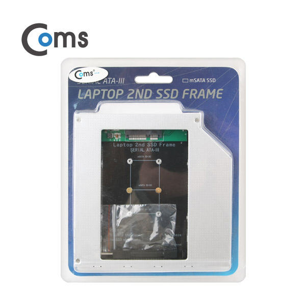 Coms 노트북용 멀티부스트 12.7mm SATA3 지원/mSATA
