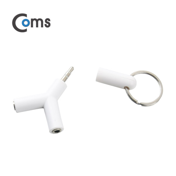 Coms 스테레오 젠더 Y형(3.5 M/Fx2) 고리타입/Stereo