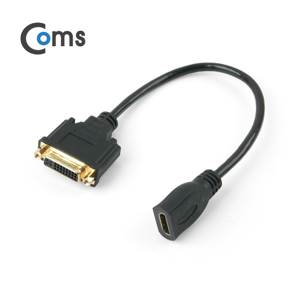 Coms HDMI 젠더(HDMI F/DVI F) 30cm