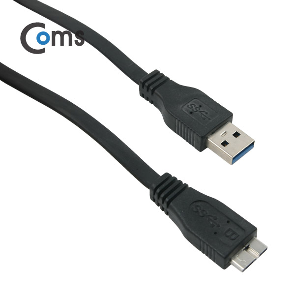Coms USB 3.0 케이블(자동감김), WU03 - A(M)/Micro B(M) 1.5M