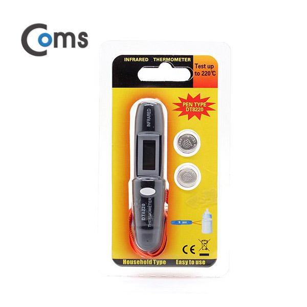 Coms 온도계 (DT8220), 적외선/펜타입