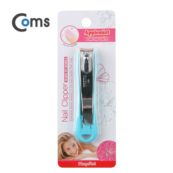 Coms 손톱깎이(대) / 컬러케이스 부착