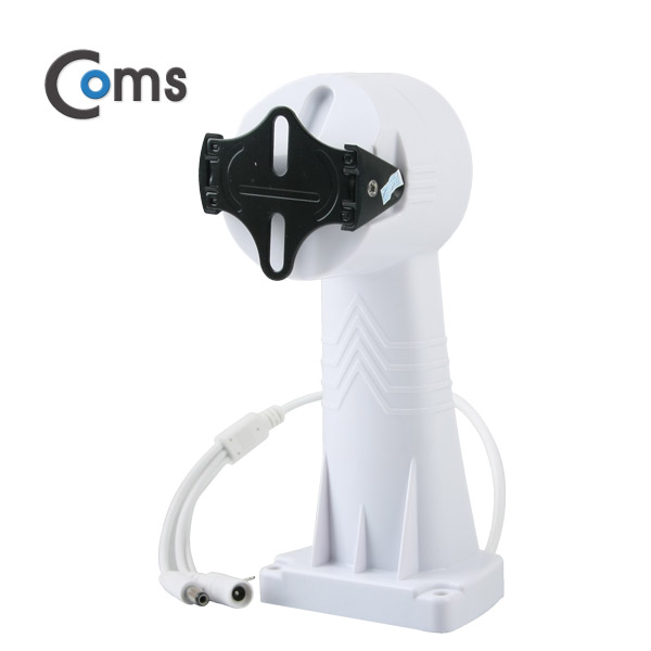 Coms CCTV용 거치대(White), 회전모터 / Plastic/1관절, 20cm/Arm형
