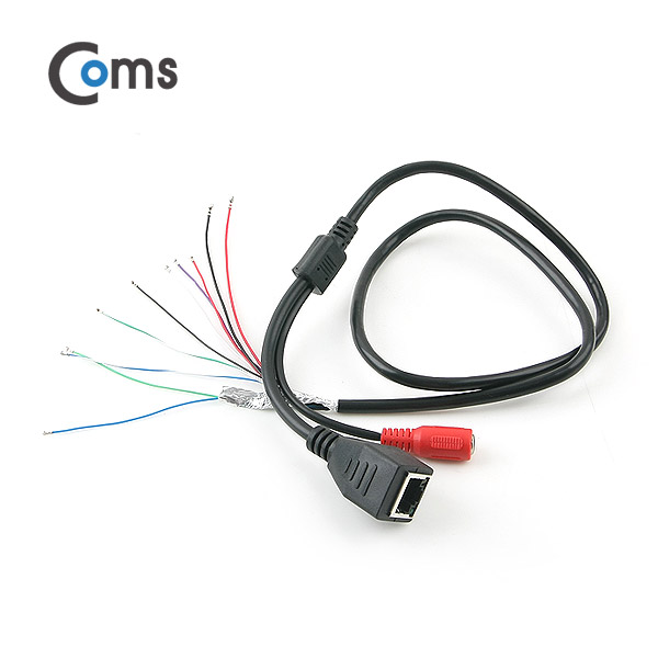 Coms CCTV 케이블(제작용) RJ45/DC(F), 분리형