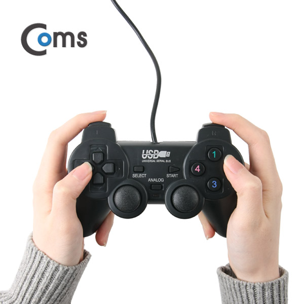 Coms USB 조이패드 / 게임패드 / 조이스틱 / 유선컨트롤러