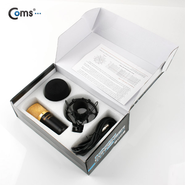 Coms 마이크 (스튜디오 녹음용) / 팬텀파워 사용(미포함)