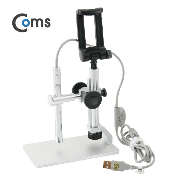 Coms USB 디지털 현미경/75-200배줌/(USB/스마트폰 OTG), 조립키트