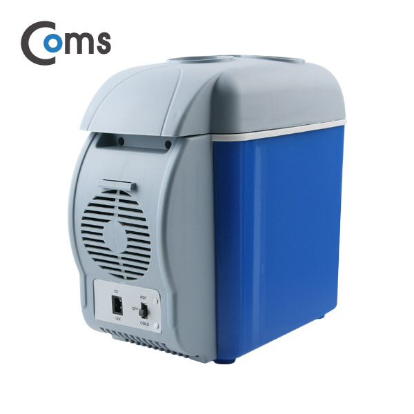 Coms 차량용 냉온장고 / 온열 60도 / 휴대용 / 7.5L (DC 12V 시가전원) / 시가잭(시거잭) / evn2
