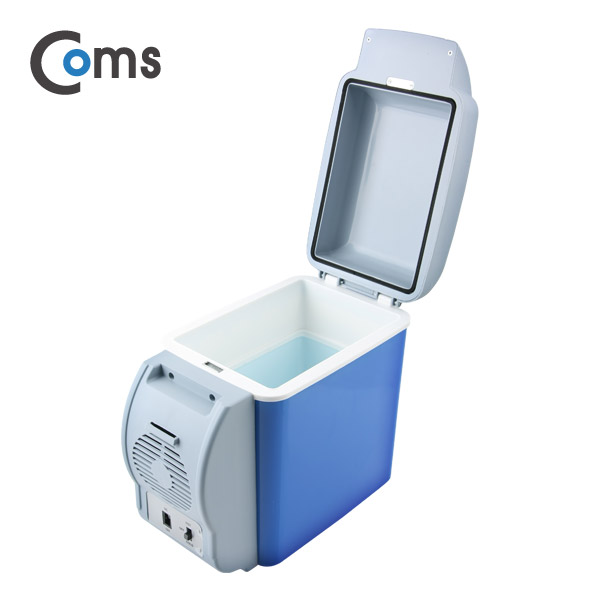 Coms 차량용 냉온장고 / 온열 60도 / 휴대용 / 7.5L (DC 12V 시가전원) / 시가잭(시거잭) / evn2