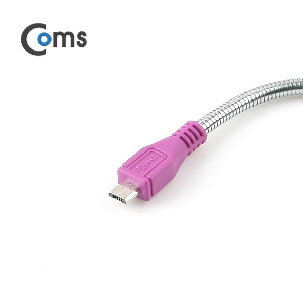 Coms Micro 5P USB 젠더형 케이블- Micro 5P(M)/Micro 5P(F), Flexible형 15cm