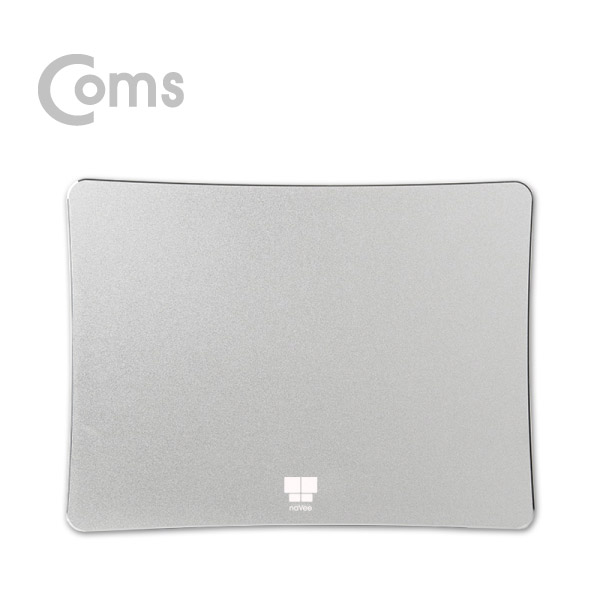 Coms 알루미늄 마우스 패드 / 실버 컬러