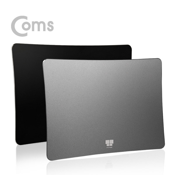 Coms 알루미늄 마우스 패드 / 실버 컬러