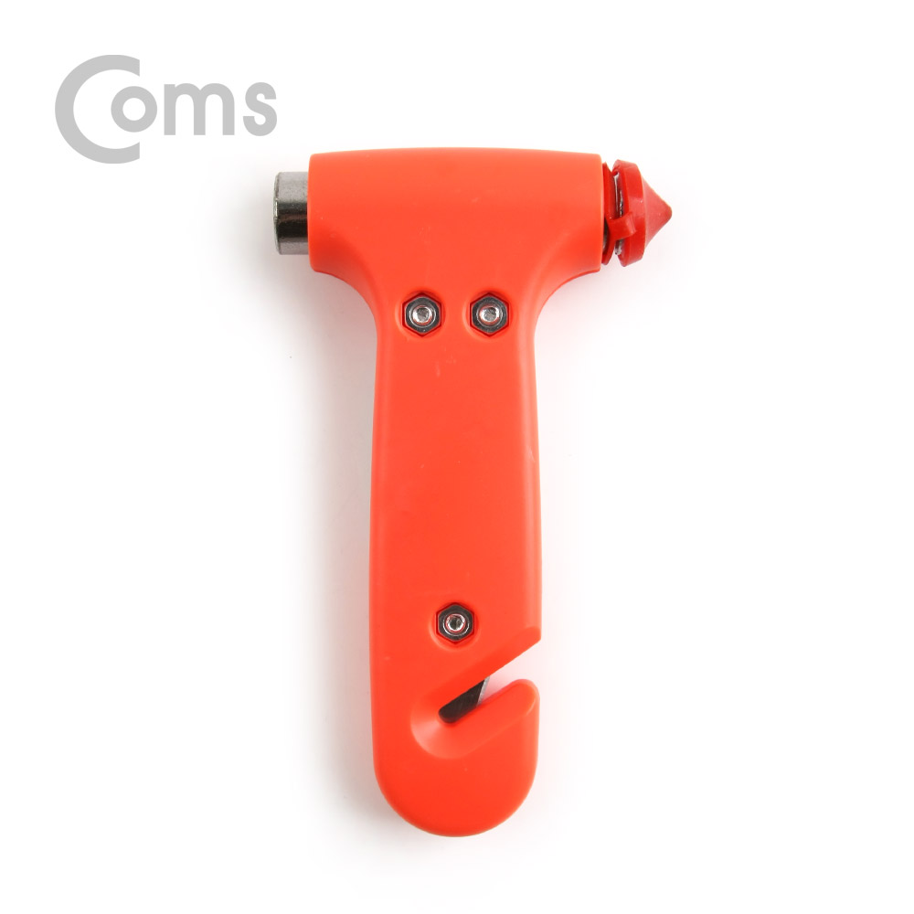 Coms 차량용 비상 해머, 유리/벨트 제거