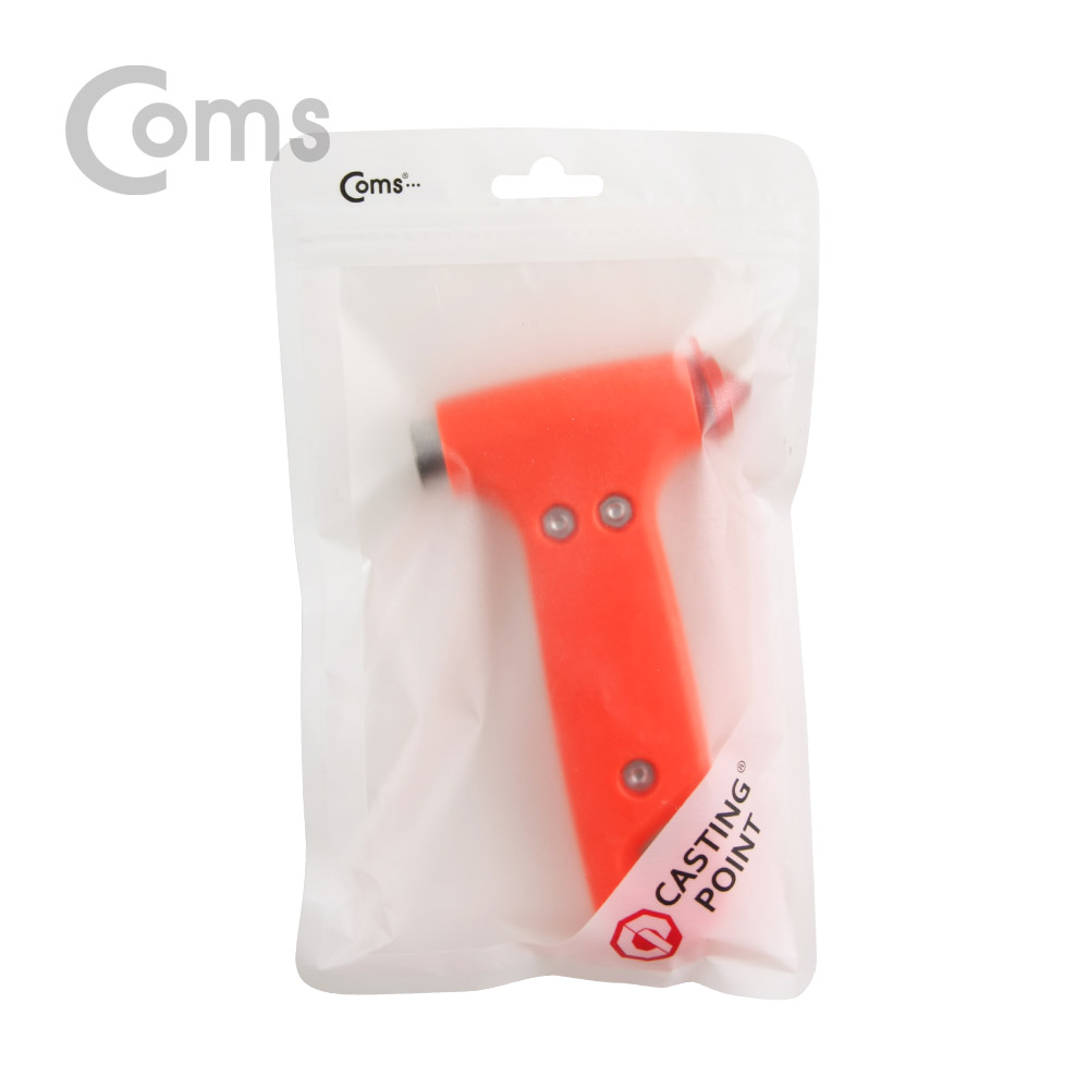 Coms 차량용 비상 해머, 유리/벨트 제거