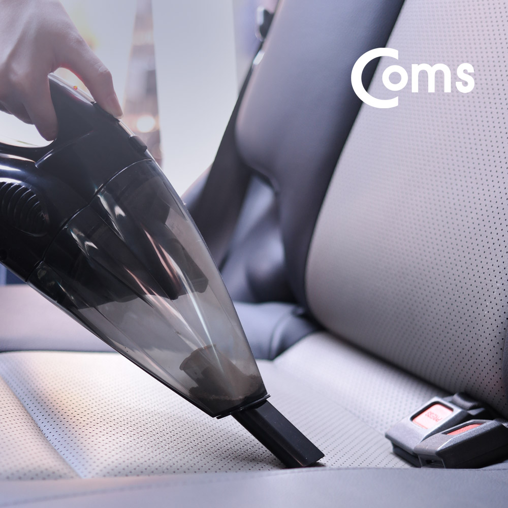 Coms 차량용 진공 청소기 - 초강력 60W 흡입력