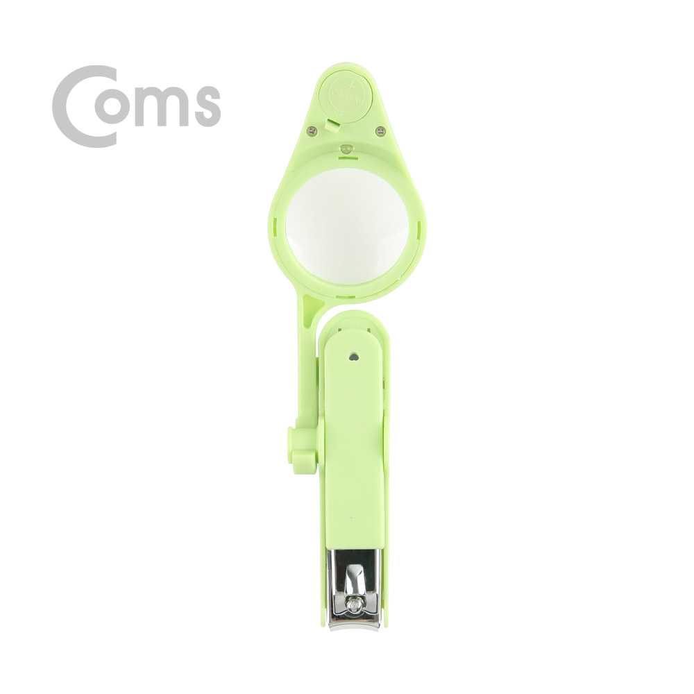 Coms 손톱깎이(돋보기), CW-816 LED 조명