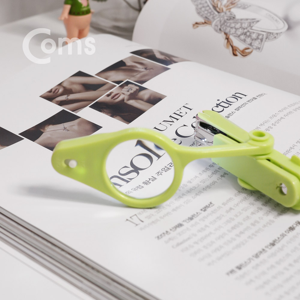 Coms 손톱깎이(돋보기), CW-816 LED 조명