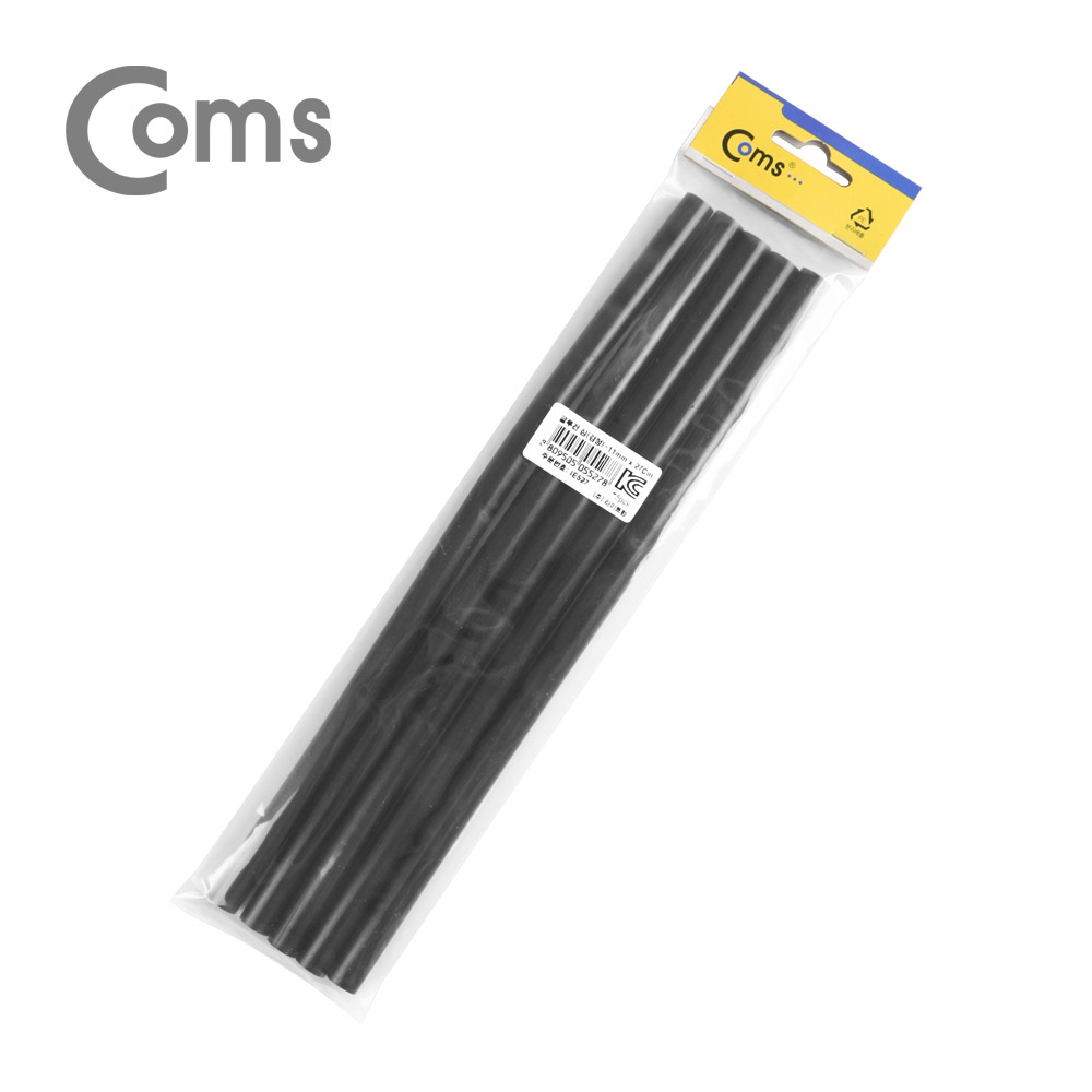 Coms 글루건 심, 11mm x 27cm 검정