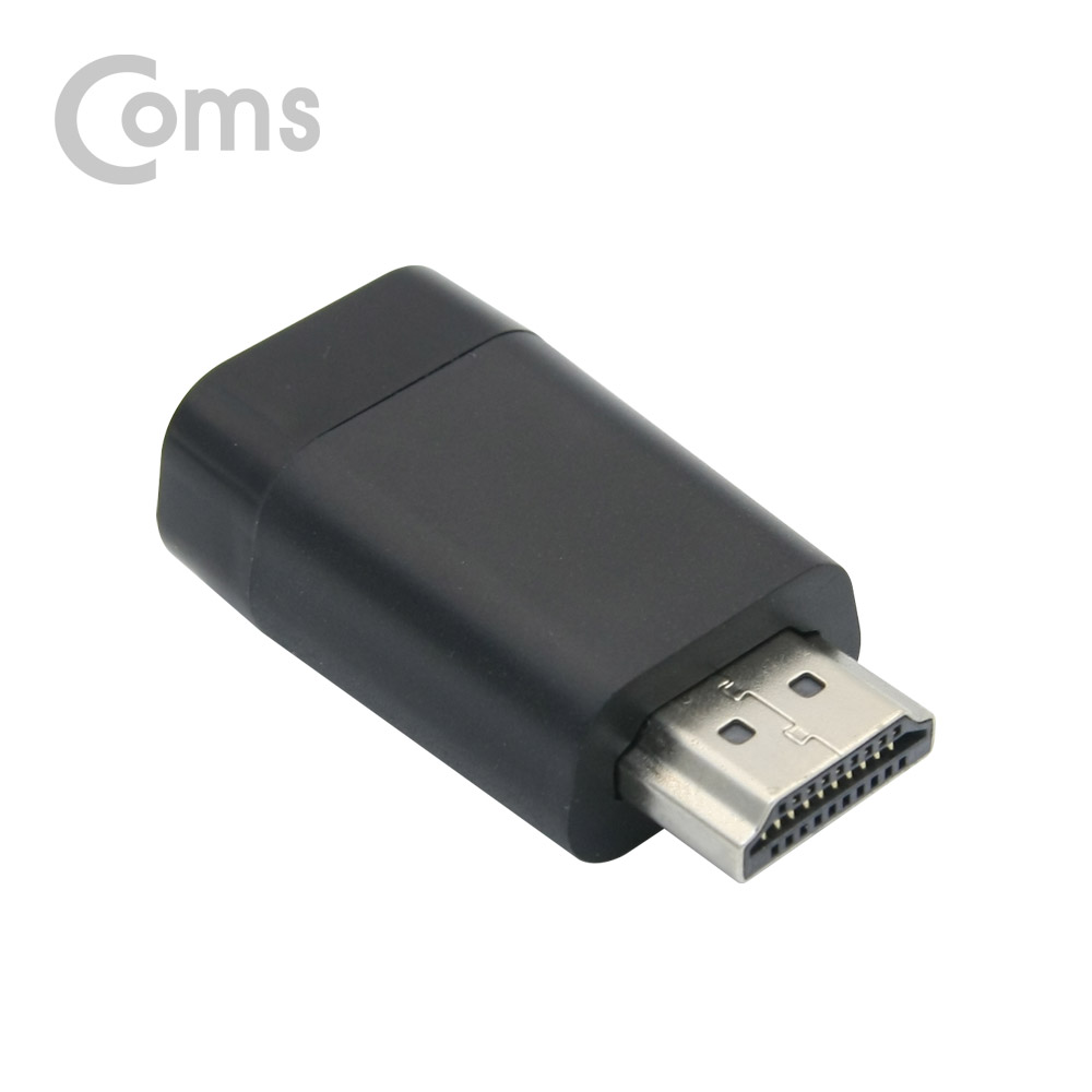 Coms HDMI 컨버터(HDMI -> VGA) 오디오 미지원