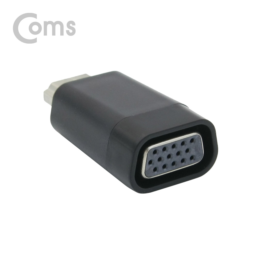 Coms HDMI 컨버터(HDMI -> VGA) 오디오 미지원