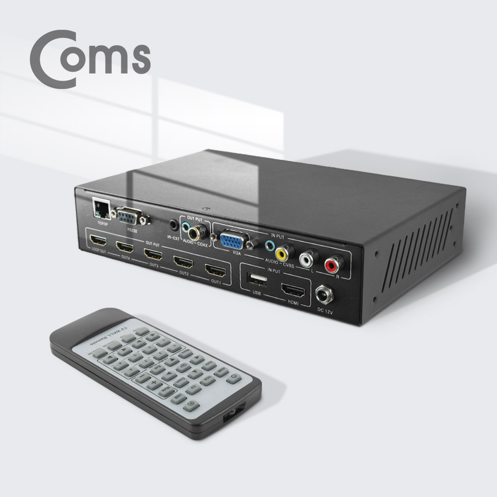 Coms HDMI 멀티비젼(1x4, 2x2) / DID 비디오월 / FHD / TV WALL