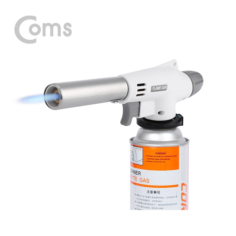 Coms 가스 토치 1300도 / 중형 / 원터치형 / 화력조절