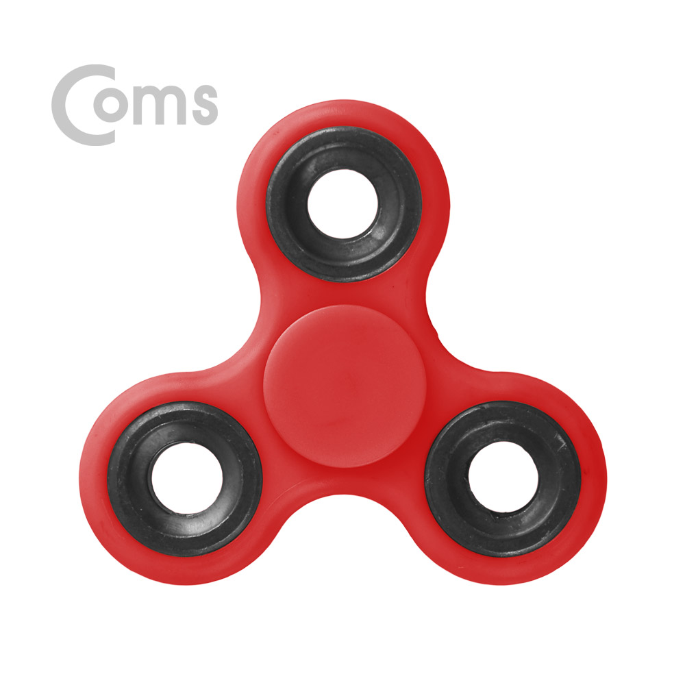 Coms 피젯스피너, 삼각날(Triple) Red / 피젯토이 / 키덜트 장난감