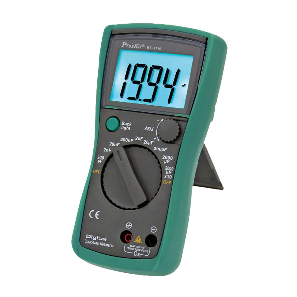 Prokit 디지털 테스터(콘덴서 용량 테스트), CE CATⅢ 호환