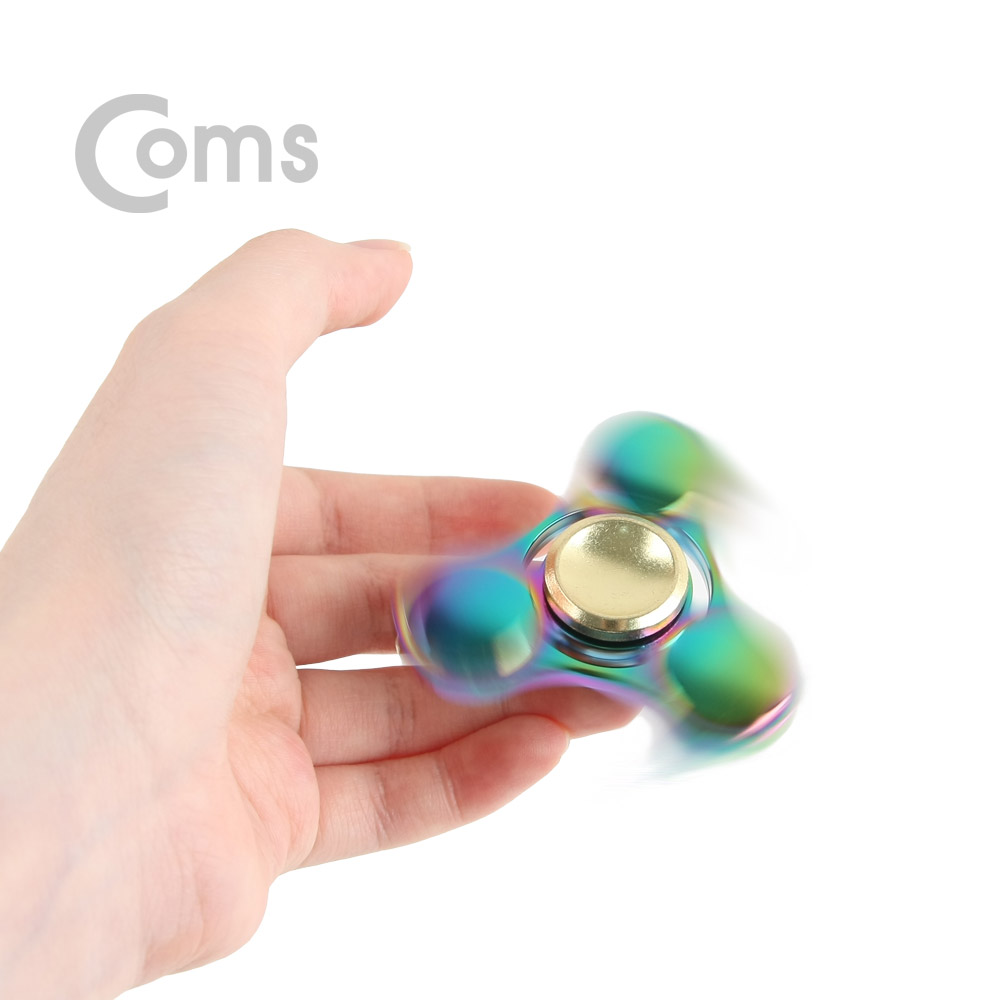 Coms 피젯스피너, 삼각날(Triple) 고급 메탈 / 피젯 토이 / 키덜트 장난감