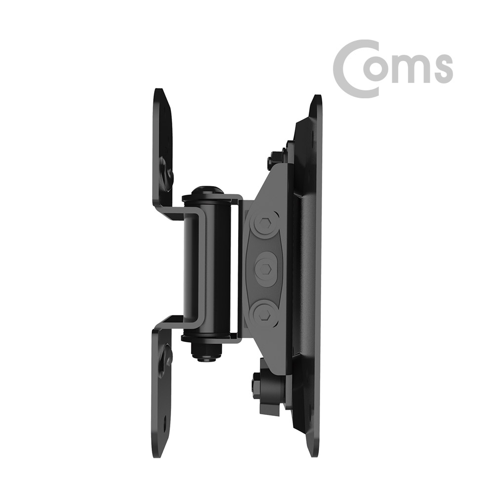 Coms 모니터 거치대/각도형/틸트가능/13~27형/Black