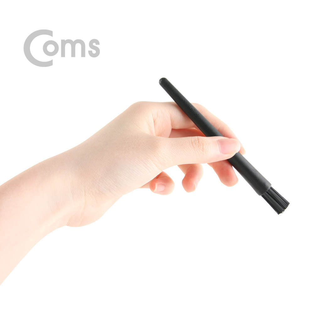 Coms 다용도 브러쉬/기판 청소 Black - 1cm x 12cm
