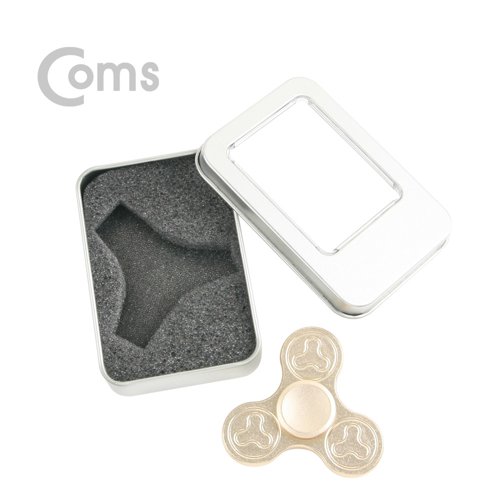 Coms 피젯스피너, 삼각날(Triple)/ 알루미늄 메탈 / 피젯 토이 / 키덜트 장난감