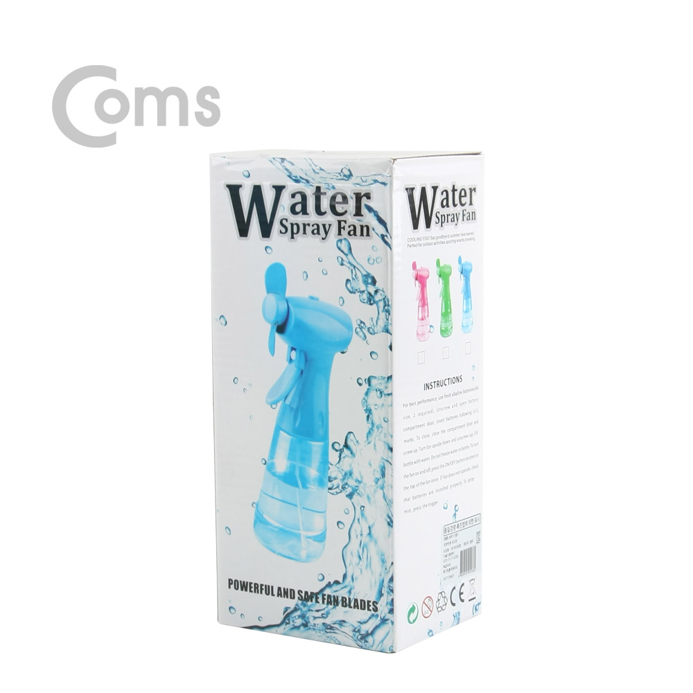 Coms 분무기 선풍기 / 450ml /AA건전지 사용