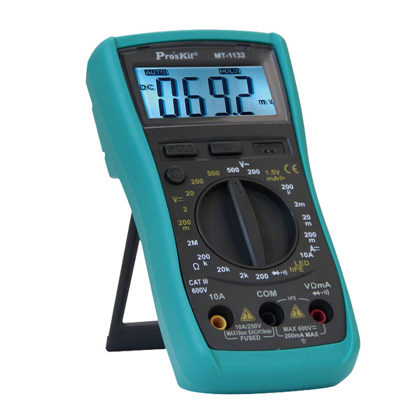 Prokit 디지털 테스터 (LED/Diode/Transister), CE CATⅢ 호환