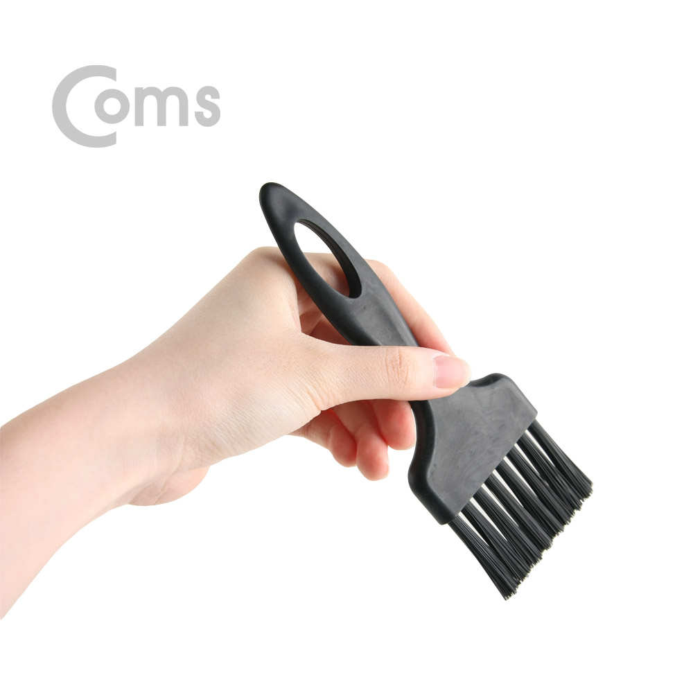 Coms 다용도 브러쉬(기판 청소용 솔), Black - 5cm x 17cm