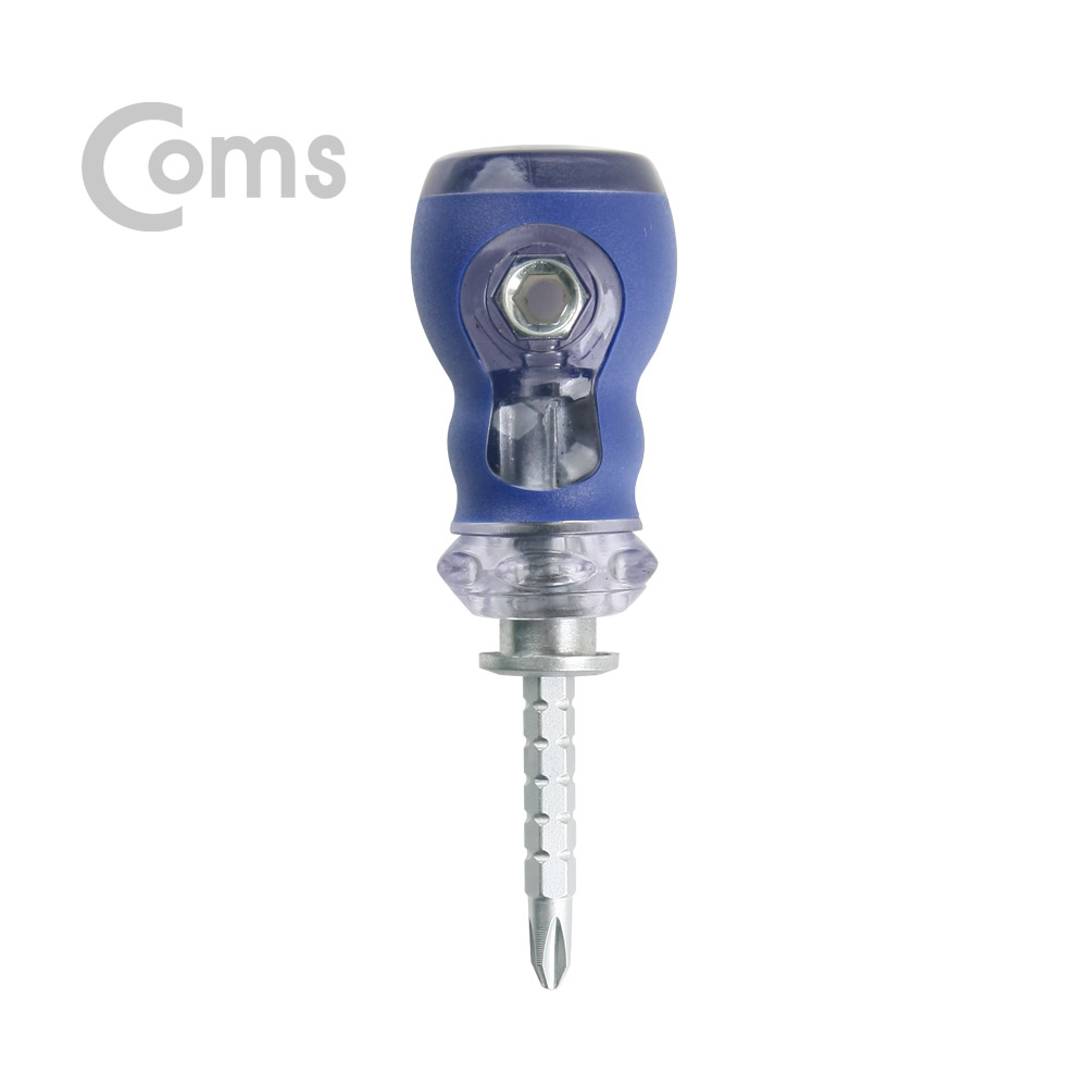 Coms 드라이버 아크릴(주먹형) + - / short/10cm/양날