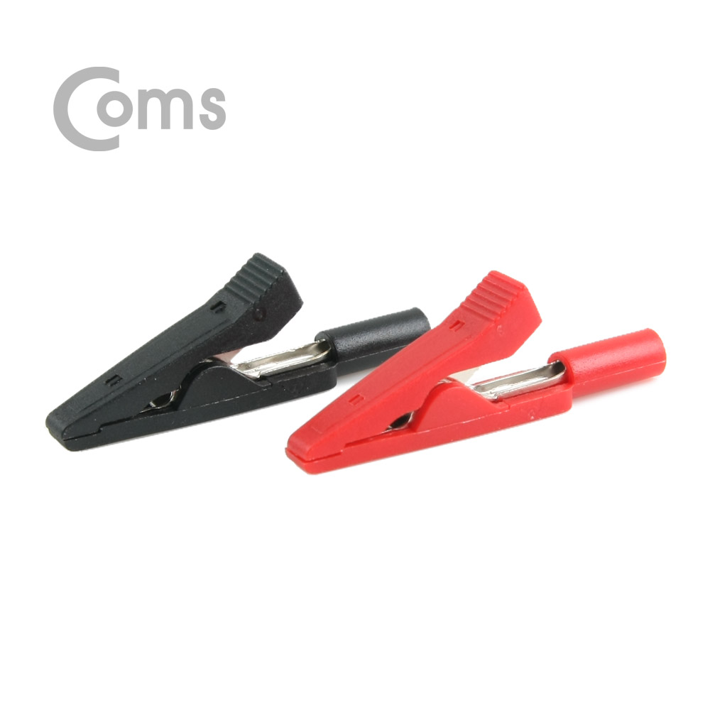 Coms 미니 바나나잭 젠더(악어클립형) 소형