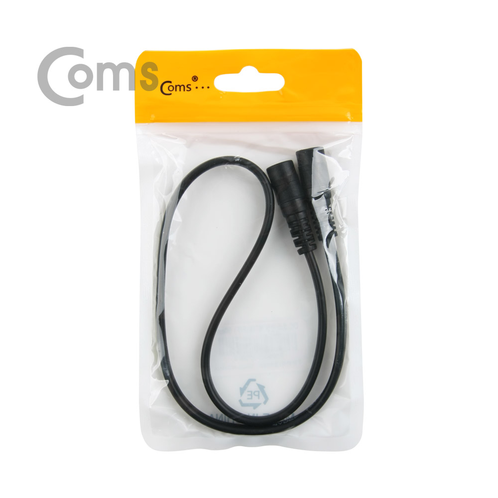 Coms DC 5.5 전원 케이블(F/F) 50cm