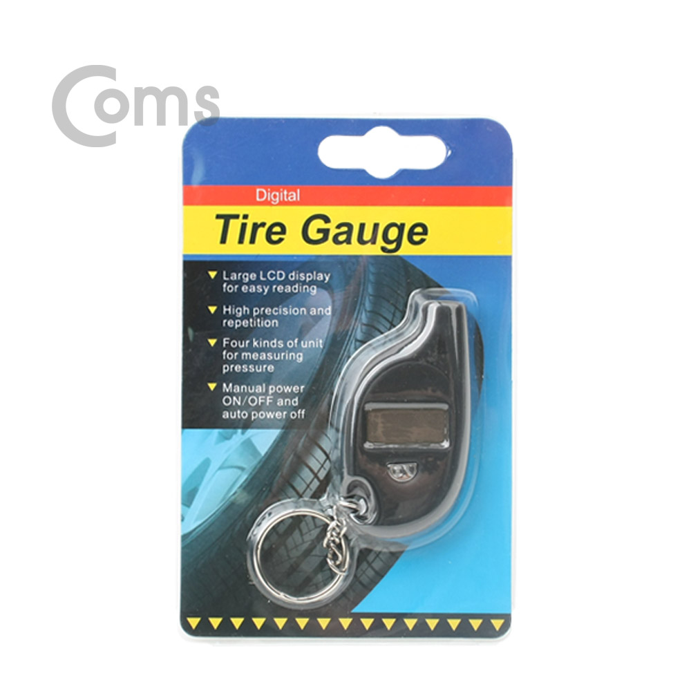 Coms 테스터기(타이어 공기압), 미니휴대용