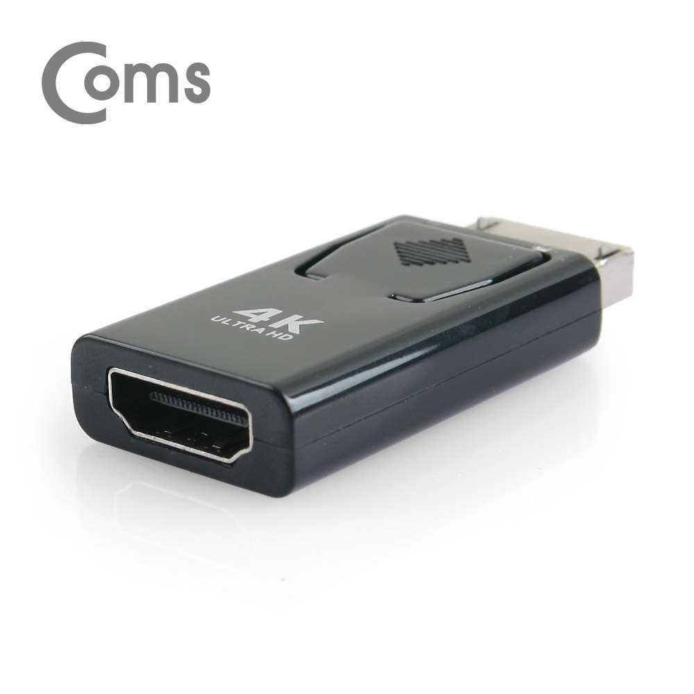 Coms 디스플레이 포트 컨버터 DP(M)/HDMI(F) Short/ 4K 지원/Display port