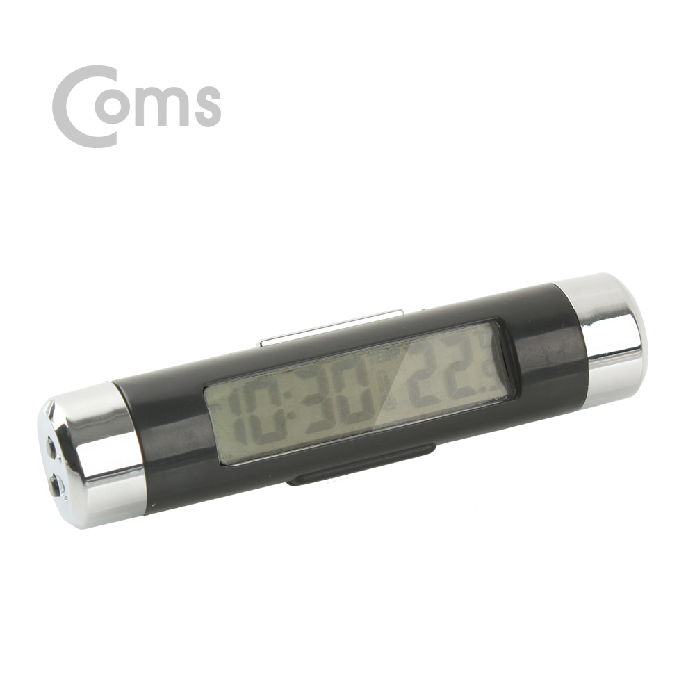 Coms 차량용 디지털시계(CT20), 온도계/시간