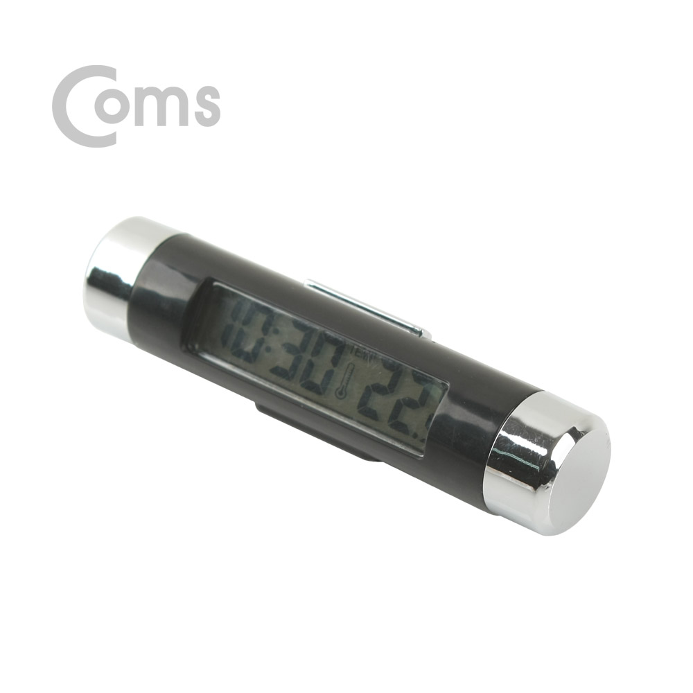 Coms 차량용 디지털시계(CT20), 온도계/시간