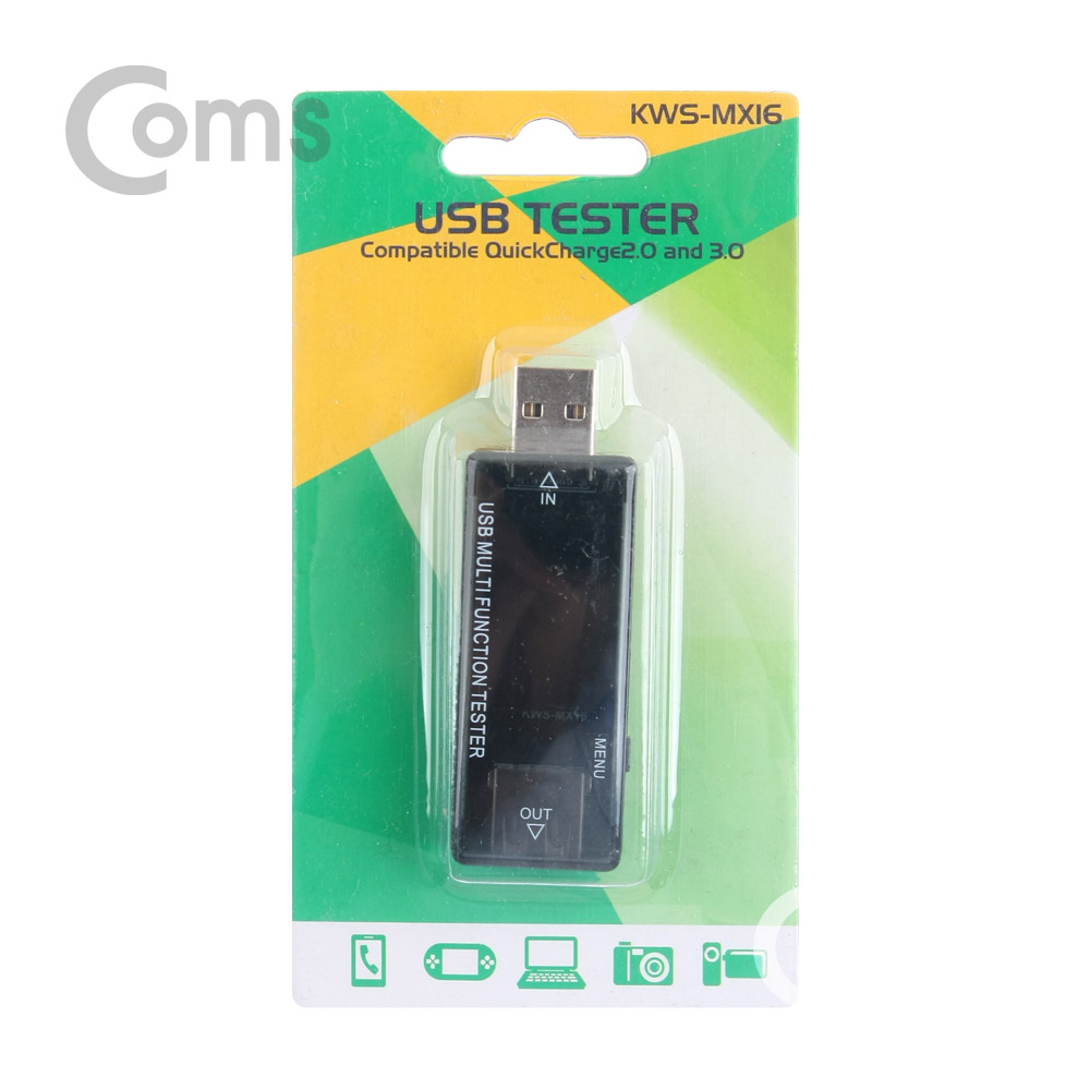 Coms USB 테스터기(전류/전압 측정)