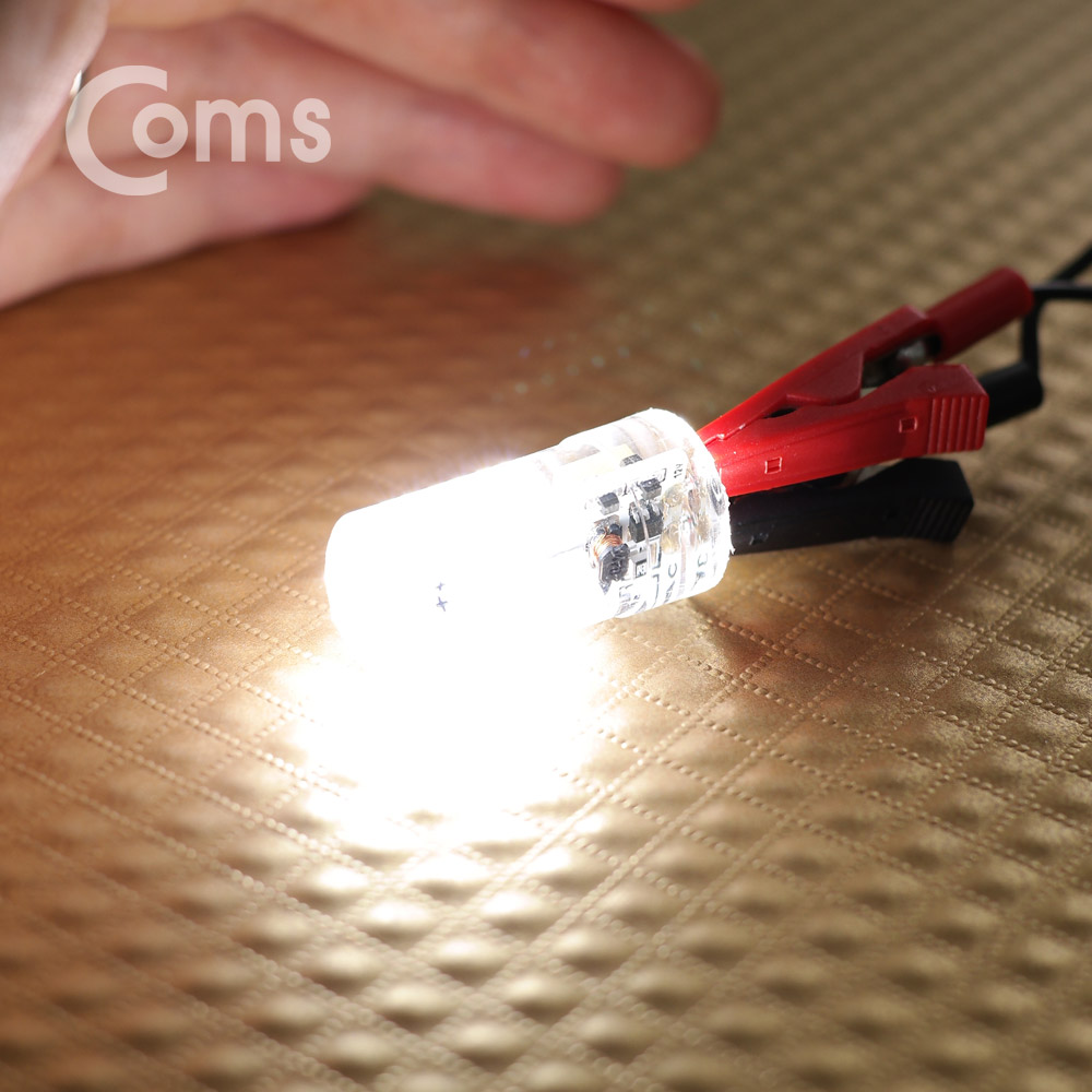 Coms LED 램프, 무극성 12V / 5W, 화이트 LED