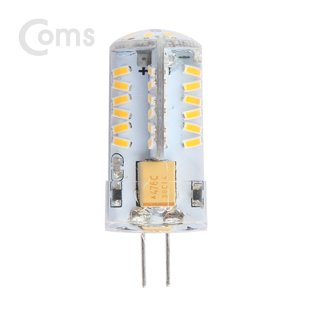 Coms LED 램프, 무극성 12V / 5W, 주황빛 LED
