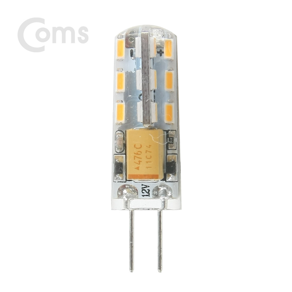 Coms LED 램프, 무극성 12V / 3W, 화이트 LED