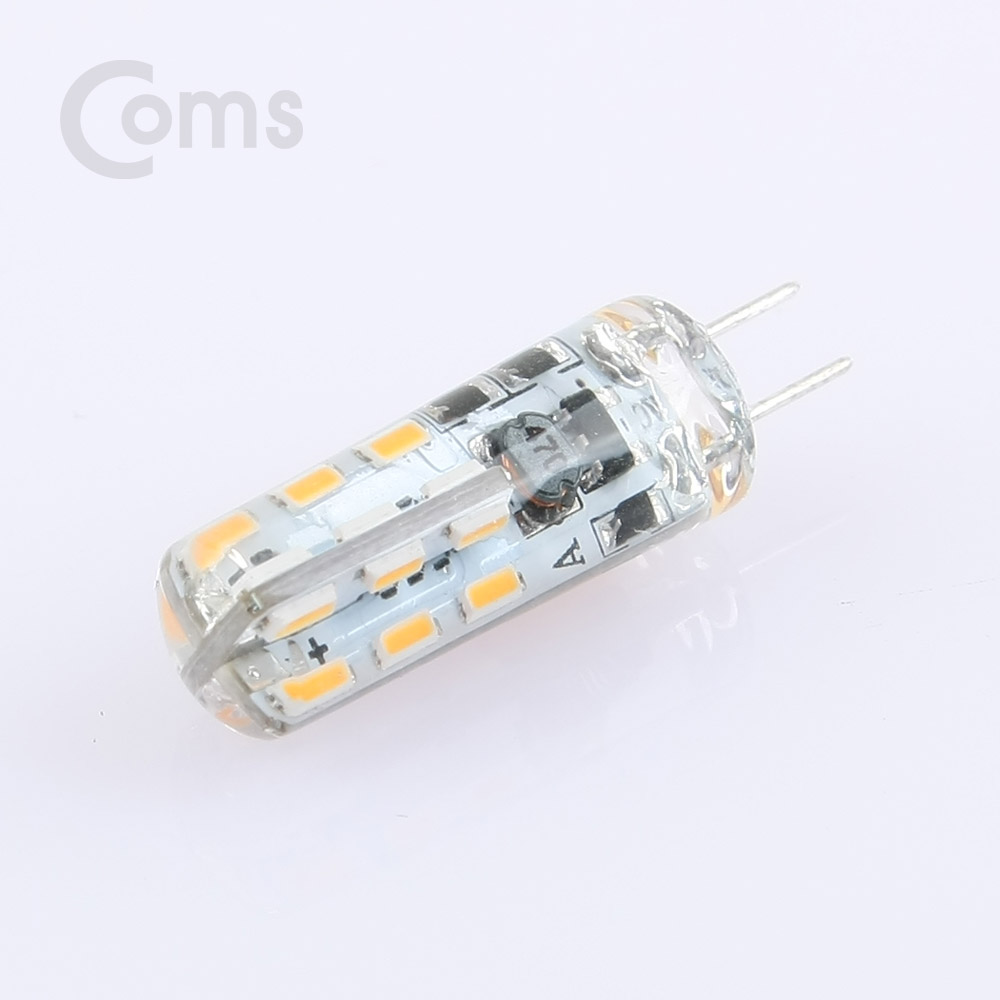 Coms LED 램프, 무극성 12V / 3W, 화이트 LED